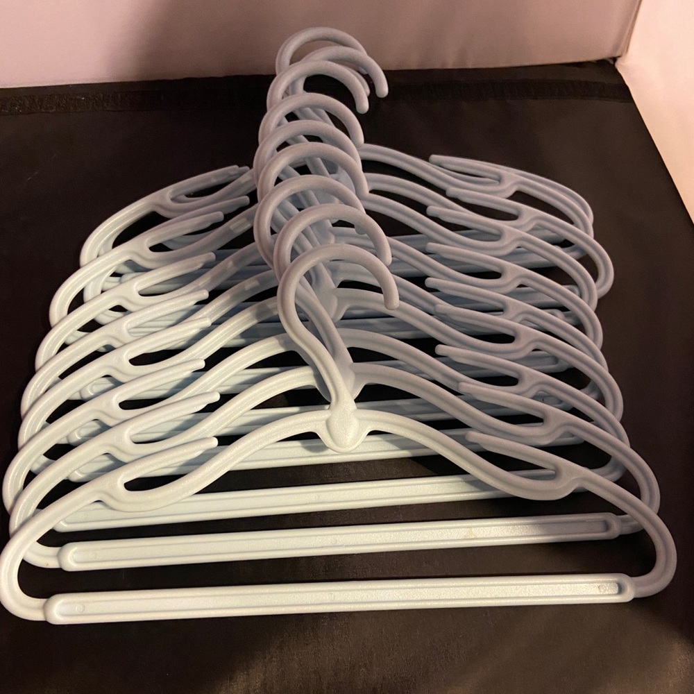 Baby Blue Hangers for Baby, Doll or Dog Clothes